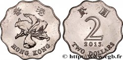 HONG KONG 2 Dollars Fleur de bauhinia 2013 
