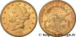 UNITED STATES OF AMERICA 20 Dollars or  Liberty  1905 San Francisco