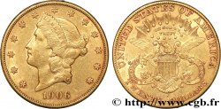 UNITED STATES OF AMERICA 20 Dollars or  Liberty  1906 San Francisco