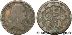 ESPAGNE 8 Maravedis Charles IIII 1796 Ségovie