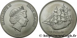 COOK ISLANDS 1 Dollar Voilier 2015 