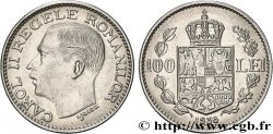 ROMANIA 100 Lei Charles II 1936 