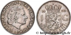 PAYS-BAS 1 Gulden Juliana 1955 