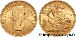 INVESTMENT GOLD 1 Souverain Élisabeth II 1957 Londres