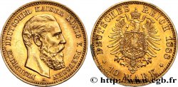 ALEMANIA - PRUSIA 10 Mark Frédéric III  1888 Berlin