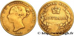 AUSTRALIE - VICTORIA 1/2 Souverain  1856 Sydney