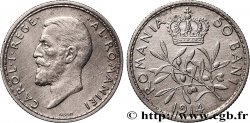 RUMÄNIEN 50 Bani Charles Ier 1914 