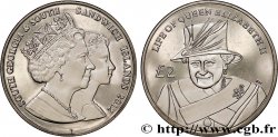 SOUTH GEORGIA AND SOUTH SANDWICH ISLANDS 2 Pounds (2 Livres) Proof Vie de la reine Élisabeth II : enfant 2012 Pobjoy Mint