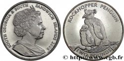SOUTH GEORGIA AND SOUTH SANDWICH ISLANDS 2 Pounds (2 Livres) Proof Gorfous dorés 2006 Pobjoy Mint