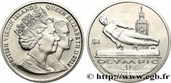 ISOLE VERGINI BRITANNICHE 1 Dollar ‘proof’ Jeux Olympiques de Londres - Gymnastique 2012 Pobjoy Mint