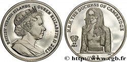 BRITISH VIRGIN ISLANDS 1 Dollar Proof la Duchesse de Cambridge 2013 Pobjoy Mint
