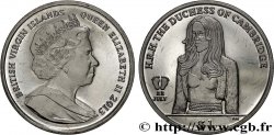 BRITISCHE JUNGFERNINSELN 1 Dollar Proof la Duchesse de Cambridge 2013 Pobjoy Mint