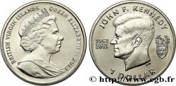 ÎLES VIERGES BRITANNIQUES 1 Dollar ‘proof’ John Fitzerald Kennedy 2013 Pobjoy Mint