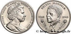 ISLAS VíRGENES BRITáNICAS 1 Dollar Proof Nelson Mandela 2014 Pobjoy Mint