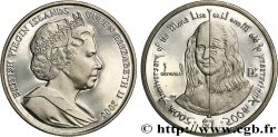BRITISCHE JUNGFERNINSELN 1 Dollar Proof 500e anniversaire de Mona Lisa 2006 Pobjoy Mint