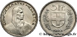 SUISSE 5 Francs Berger 1923 Berne