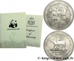NEPAL 250 Rupees (Roupies) Proof VS2043 25 ans du WWF 1986  ST 