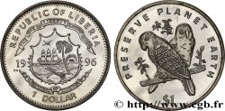 LIBERIA 1 Dollar Proof Inséparables 1996 Pbjoy Mint