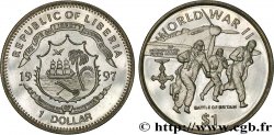 LIBERIA 1 Dollar Proof Second Guerre Mondiale - Bataille d’Angleterre 1997 Pbjoy Mint