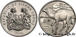 SIERRA LEONE 1 Dollar Proof dromadaire 2006 Pobjoy Mint