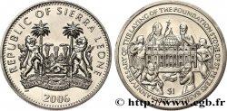 SIERRA LEONE 1 Dollar Proof 500e anniversaire de la basilique Saint-Pierre de Rome 2006 Pobjoy Mint