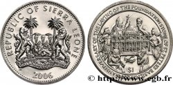 SIERRA LEONE 1 Dollar Proof 500e anniversaire de la basilique Saint-Pierre de Rome 2006 Pobjoy Mint