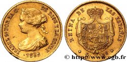 ESPAÑA 2 Escudos Isabelle II 1865 Madrid
