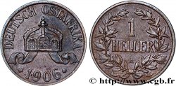 AFRIQUE ORIENTALE ALLEMANDE 1 Heller Deutch Ostafrika 1906 Berlin - A TTB 