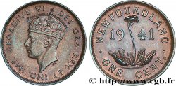 TERRANOVA 1 Cent Georges VI 1941 Royal Canada Mint MBC+ 