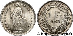 SUISSE 1 Franc Helvetia 1952 Berne