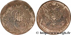 RUSSLAND 5 Kopecks Catherine II 1770 Ekaterinbourg S 