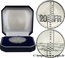 SWITZERLAND 20 Francs Proof hommage à Gertrud Kurz 1990 Berne - B