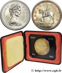 CANADA 1 Dollar Centenaire de la Gendarmerie royale du Canada 1973 