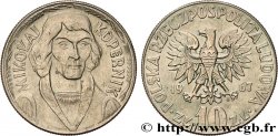 POLOGNE 10 Zlotych Nicolas Copernic 1967 Varsovie SUP 