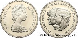 UNITED KINGDOM 25 New Pence (Crown) Proof mariage du Prince de Galles et de Lady Diana Spencer 1981 