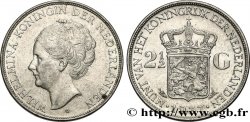 NETHERLANDS 2 1/2 Gulden Wilhelmina 1937 Utrecht