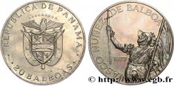 PANAMá 20 Balboas 75e anniversaire - Vasco Nunez de Balboa 1977 