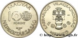 HUNGARY 100 Forint Coupe du Monde de Football Mexique 1986 1985 Budapest