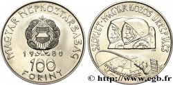 HUNGARY 100 Forint 1er vol spatial russo-hongrois 1980 Budapest MS 