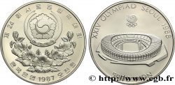SÜKOREA 5000 Won Proof XXIV olympiade Séoul 1988 stade Olympique 1987 