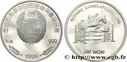 CORÉE DU NORD 500 Won Proof Jeux Olympiques d’Atlanta - Jumping 1995 