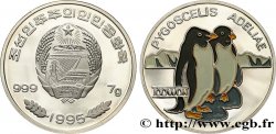 NORTH KOREA 100 Won Proof Manchots d’Adélie 1995 