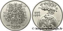 HONGRIE 2000 Forint Proof 1100e anniversaire de la nation hongroise 1998 Budapest