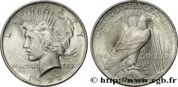 UNITED STATES OF AMERICA 1 Dollar Peace 1922 Philadelphie