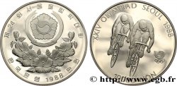 SOUTH KOREA  10000 Won Proof XXIV olympiade Séoul 1988 cyclisme 1988 