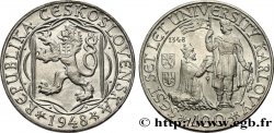 CECOSLOVACCHIA 100 Korun 600e anniversaire de l’Université Karlovy 1948 Kremnica