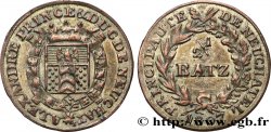 SUISSE - PRINCIPAUTÉ DE NEUCHÂTEL - ALEXANDRE BERTHIER 1/2 Batz, valeur inversée 1807 Neuchâtel XF 