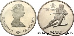 CANADA 20 Dollars Proof JO d’hiver Calgary 1988 - Ski de descente 1985  SPL 