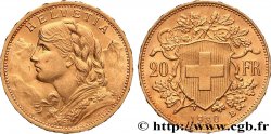 GOLD, PALLADIUM & PLATINUM INVESTMENT 20 Francs  Vreneli  1930 Berne
