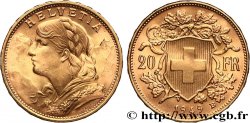 GOLD, PALLADIUM & PLATINUM INVESTMENT 20 Francs or  Vreneli  1949 Berne